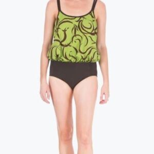 Mainstream Full Coverage One Piece Swimsuit